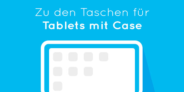 Tasche Tablet iPad mit Case passgenau maßgefertigt