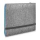 Sleeve FINN for Huawei MediaPad M5 10 - Felt light grey/azure