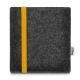 e-Reader felt pouch 'LEON' for Amazon Kindle Oasis (9. Generation) - yellow-anthracite