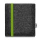 e-Reader felt pouch LEON for Amazon Kindle Oasis (10. Generation) - green - anthracite
