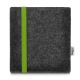 e-Reader felt pouch 'LEON' for Amazon Kindle Oasis (9. Generation) - green-anthracite