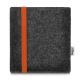 e-Reader Filztasche LEON für Tolino Epos 2 - orange - anthrazit