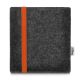 e-Reader felt pouch 'LEON' for Amazon Kindle Oasis (9. Generation) - orange-anthracite