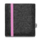 e-Reader Filztasche LEON für Kobo Forma - rosa - anthrazit