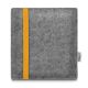 e-Reader felt pouch LEON for Tolino Epos 2 - yellow - grey