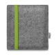e-Reader felt pouch LEON for Kobo Forma - lime - grey