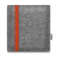 e-Reader Filztasche LEON für Kobo Forma - orange - hellgrau