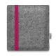 e-Reader Filztasche LEON für Kobo Forma - pink - hellgrau