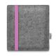 e-Reader Filztasche 'LEON' für Amazon Kindle Oasis (9. Generation) - rosa-hellgrau