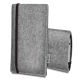 Felt bag 'LEON' for Huawei Mate 8 - brown - grey