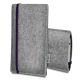 Felt bag 'LEON' for Huawei Mate 8 - violet - grey