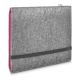 Sleeve FINN for Apple iPad Pro 10.5 - Felt light grey/pink