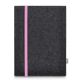 Filzhülle LEON für Samsung Galaxy Tab S6 - rosa - anthrazit