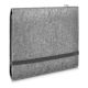 Sleeve FINN for Huawei MediaPad M5 10 - Felt light grey/black