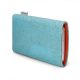 Mobile phone cover 'VIGO' for Xiaomi Redmi Note 7 - cork ice blue, felt orange