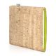E-reader cover VIGO for Kobo Libra - H2O - cork nature with gold, felt apple-green