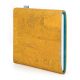 E-reader cover VIGO for Tolino Epos 2 - cork ochre, felt azure