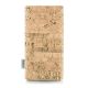 Mobile phone cover 'VIGO' for Samsung Galaxy A34 - cork nature with gold, felt mint