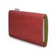 Mobile phone cover 'VIGO' for OnePlus 5 - cork coral, felt leaf green