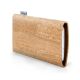 Mobile phone cover 'VIGO' for OnePlus 8 Pro - cork nature, felt brown
