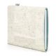 E-reader cover 'VIGO' for PocketBook Basic Lux - cork white, felt light blue